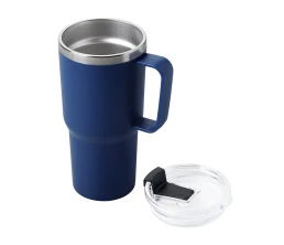 Термокружка KENCHER с двойными стенками из нержавеющей стали 304 и полипропилена, королевский синий