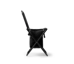 Складной уличный стул из полиэстера KOVAL, черный