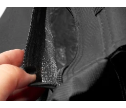 Складной уличный стул из полиэстера KOVAL, черный