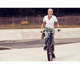 Рубашка поло женская Surf Lady, голубая