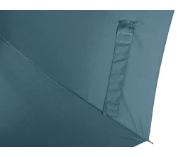 Зонт-трость Reviver с куполом из переработанного пластика, антрацит