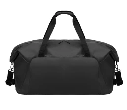 Сумка дорожная TORBER Mobi, чёрная, полиэстер 900D с PU покрытием, 65 х 37 х 34 см