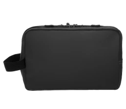 Несессер TORBER Mobi, черный, полиэстер 900D с PU покрытием, 27 х 18 х 6 см