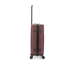 Чемодан TORBER Onego, бордовый, ABS-пластик, 79,5 х 51 х 29 см, 103 л