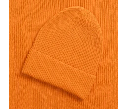 Шарф Nobilis Mono, оранжевый (абрикос)