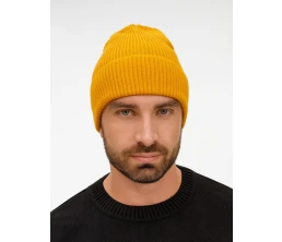 Шапка Nobilis Mono, желтая (медовая)