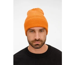 Шапка Nobilis Mono, оранжевая (абрикос)