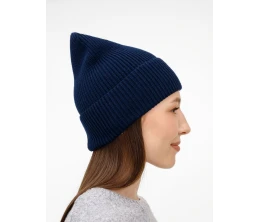 Шапка Nobilis Mono, темно-синяя