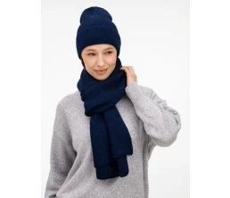 Шапка Nobilis Mono, темно-синяя