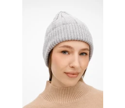 Шапка Bellish, светло-серый меланж