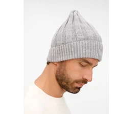Шапка Bellish, светло-серый меланж