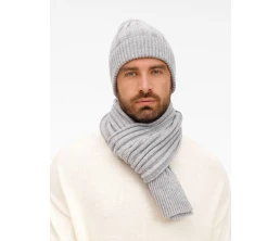 Шапка Bellish, светло-серый меланж