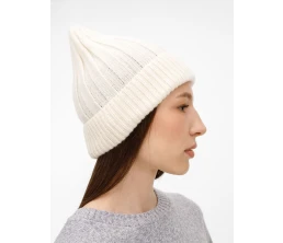 Шапка Bellish, белая (ванильная)