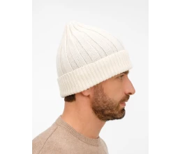 Шапка Bellish, белая (ванильная)