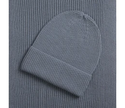 Шапка Nobilis Mono, серая (стальная)