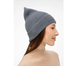 Шапка Nobilis Mono, серая (стальная)