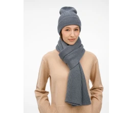 Шапка Nobilis Mono, серая (стальная)