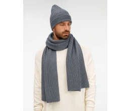 Шапка Nobilis Mono, серая (стальная)