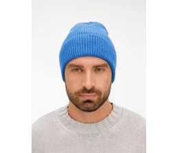 Шапка Nobilis Mono, синяя (аква)