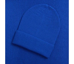 Шарф Nobilis Mono, синий (аква)