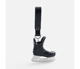 Брелок «Хоккейный конек», черный