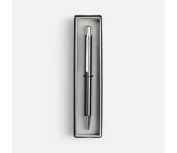 Ручка шариковая Arvent Glossy в футляре, черная