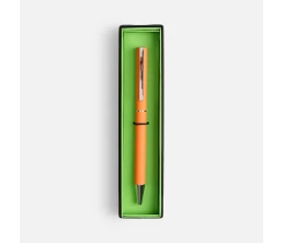 Ручка шариковая Blade Soft Touch в футляре, оранжевая