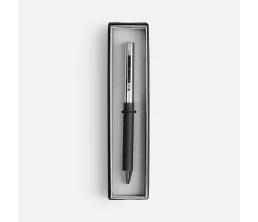 Ручка шариковая Eyeshot Soft Touch в футляре, черная