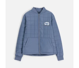 Куртка унисекс Warmbridge, синяя (джинс)