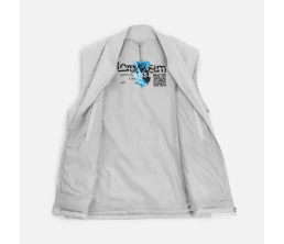 Жилет унисекс Warmbridge, светло-серый