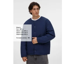 Куртка унисекс Veter, темно-синяя Куртка унисекс Veter, темно-синяя