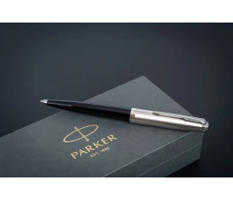 Ручка шариковая Parker 51 Black CT, черная