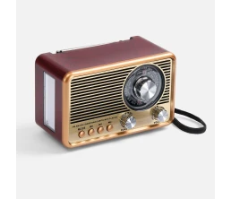 Bluetooth-колонка с радио Listenberg, коричневая