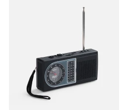 Bluetooth-колонка с радио Comradio, черная