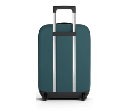 Чемодан складной Rollink Vega II 55x40x20 см, 2 колеса, сине-зеленый