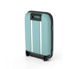 Чемодан складной Rollink Vega II 55x40x20 см, 2 колеса, бирюзовый