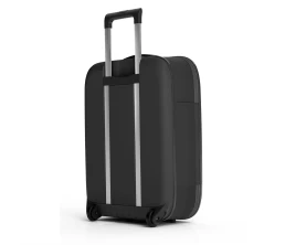 Чемодан складной Rollink Vega II 55x40x20 см, 2 колеса, черный
