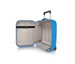 Чемодан складной Rollink Aura 55x40x20 см, 2 колеса, синий