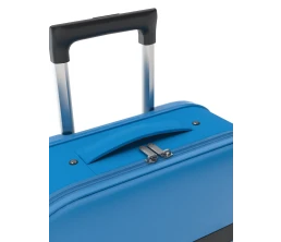 Чемодан складной Rollink Aura 55x40x20 см, 2 колеса, синий