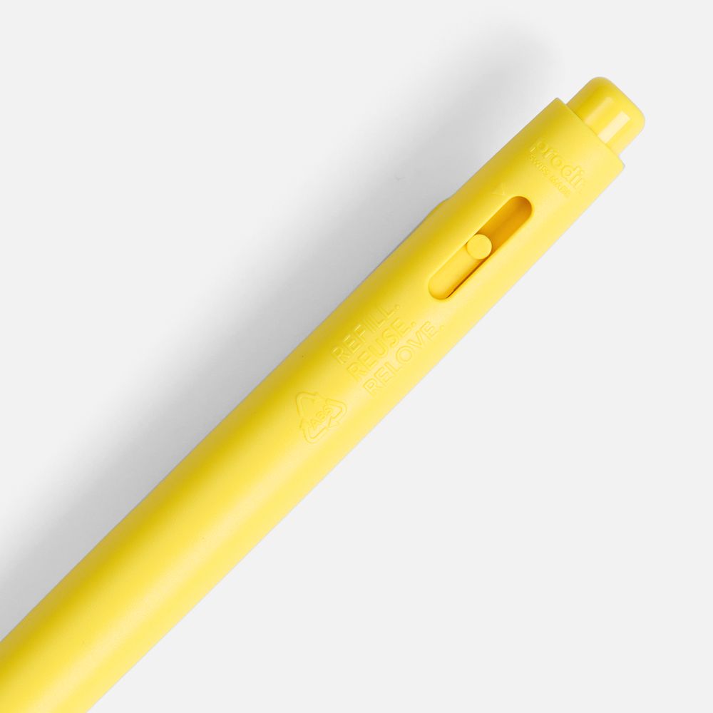 Ручка шариковая Prodir DS11 PMP, желтая Ручка шариковая Prodir DS11 PMP, желтая