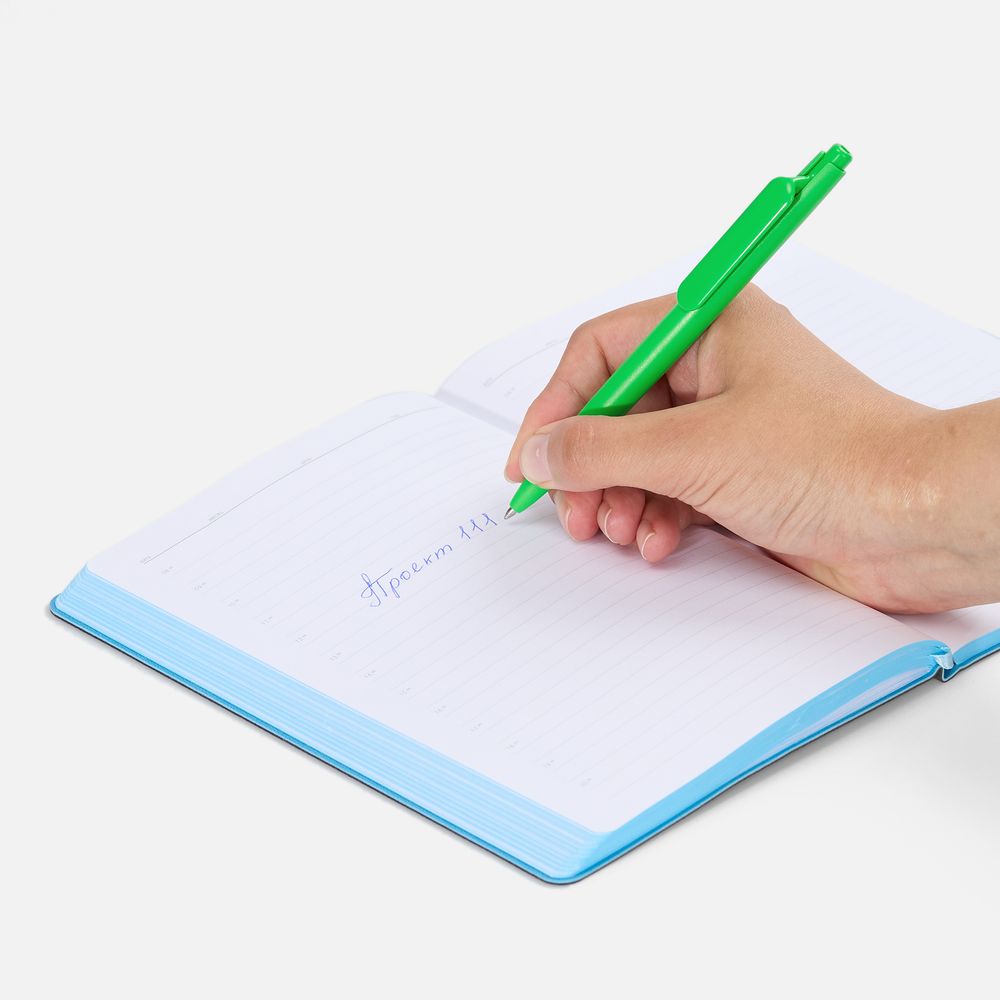 Ручка шариковая Prodir DS11 PMP, зеленая Ручка шариковая Prodir DS11 PMP, зеленая