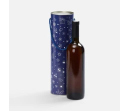 Тубус для бутылки Snowlace, синий