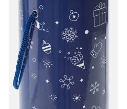 Тубус для бутылки Snowlace, синий