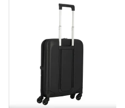 Чемодан складной Rollink FLEX LIGHT 55x40x20 см, 4 колеса, черный