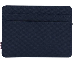 Herschel Charlie держатель для карт с RFID-защитой из переработанного материала - темно - синий navy