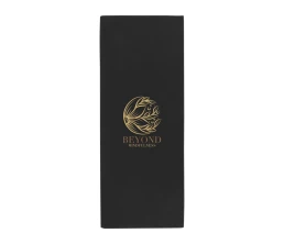 Althea спортивное полотенце 30х80 см - сплошной черный