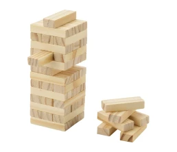 Jumble деревянная игра «Падающая башня», натуральный