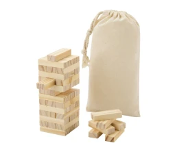 Jumble деревянная игра «Падающая башня», натуральный