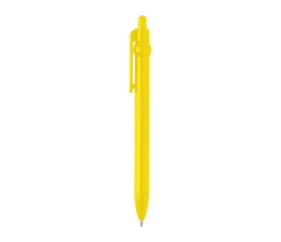 Fidget шариковая ручка из переработанной пластмассы - Желтый