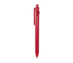 Fidget шариковая ручка из переработанной пластмассы - Красный